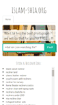 Mobile Screenshot of islam-shia.org